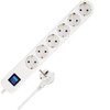 REV ICE 0014640110 Multiple Socket 6-Gang Cable 5 m Max.