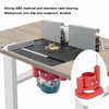 Router Lift Base Woodworking Milling Table Lifting System for Trimming