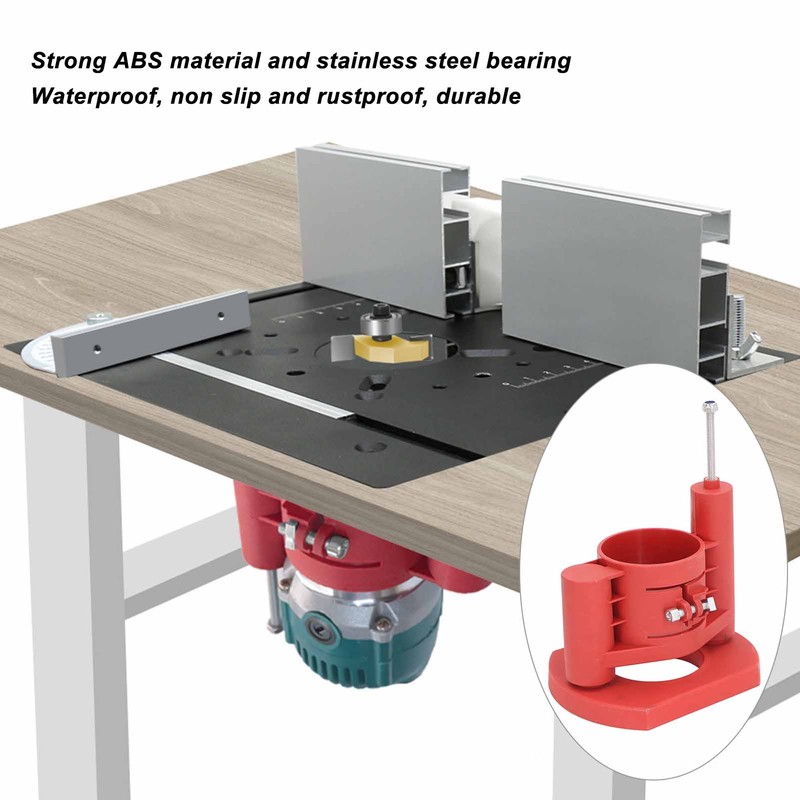 Router Lift Base Woodworking Milling Table Lifting System for Trimming
