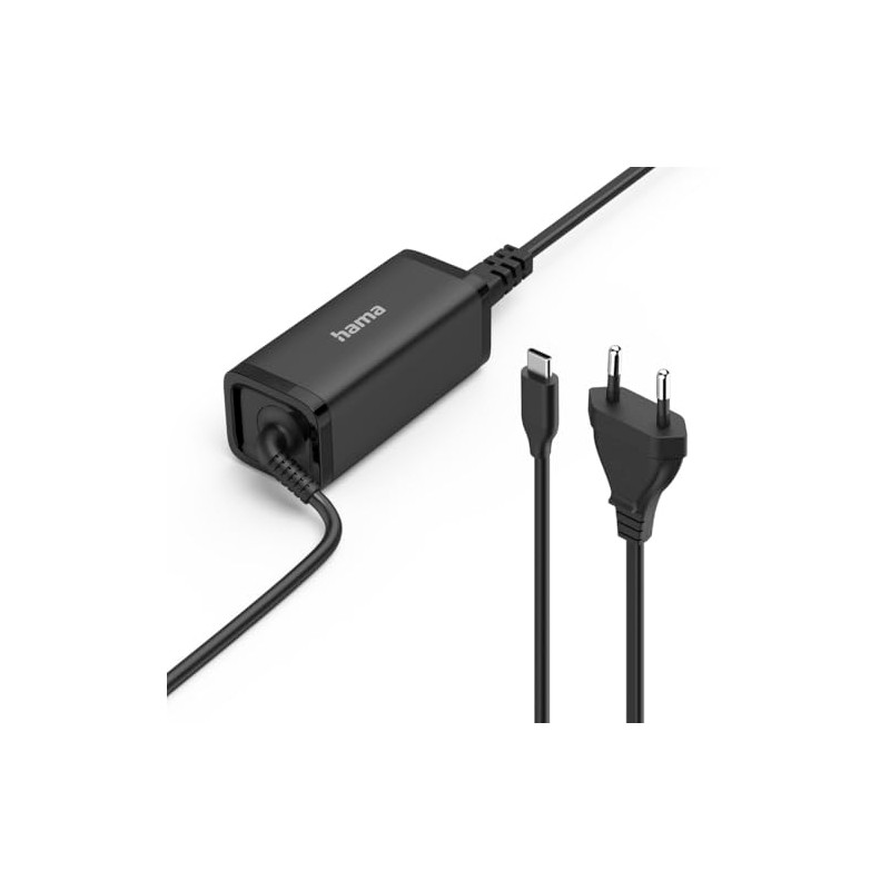 Hama Block Sect. pr ord. Port. Univ. USB-C, GaN, Pow.
