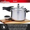 MAGEFESA Avant 8.5-Quart Pressure Cooker, made of very resistant aluminum,