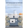 DAORDAER Electric Tankless Water Heater 3000W 110V, Instant On-Demand Hot