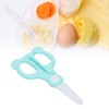Baby Food Ceramic Scissors Infant Feeding Aid Scissors Portable for