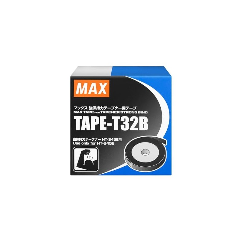 MAX TAPE-T32B Tape for Strong Bind Tapeners (Box of 5