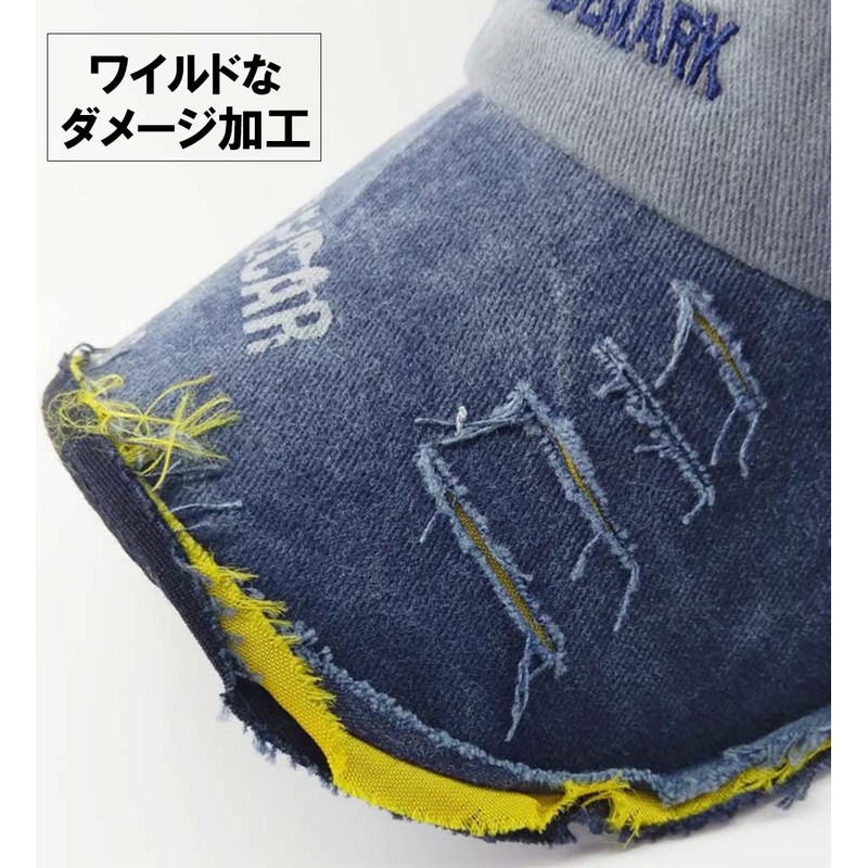 Spargel Damaged American Casual Cap, Men's/Women's, Spring, Summer, Autumn, Winter