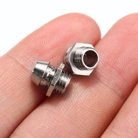 E-outstanding 25-Pack Copper 3mm Light Emitting Diode LED Bezel Holder - Round Lamp Emitting Diode Mount Panel Display Socket Base