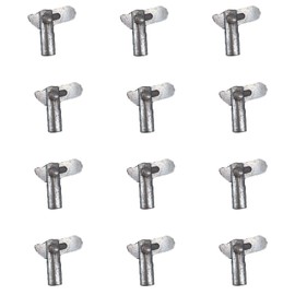 Fudatong Detachable Scaffolding and Guardrail System Locking Pin, Locking Hinge Pin, Shelf Bracket Welding Fixing Peg Pins, Steel Galvanizing, 12 Pack