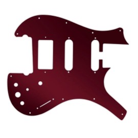 wd Pickguard For Parker Hum Single Single Nitefly SA red mirror