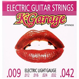 K – Garage Electric String E/G 009 Value Pack of 042 Light Gauge