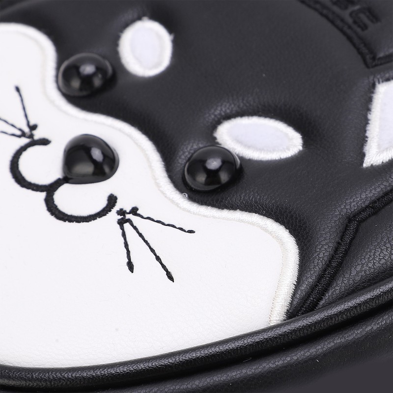 PU Leather Golf Putter Head Covers with Magnetic Closure Waterproof