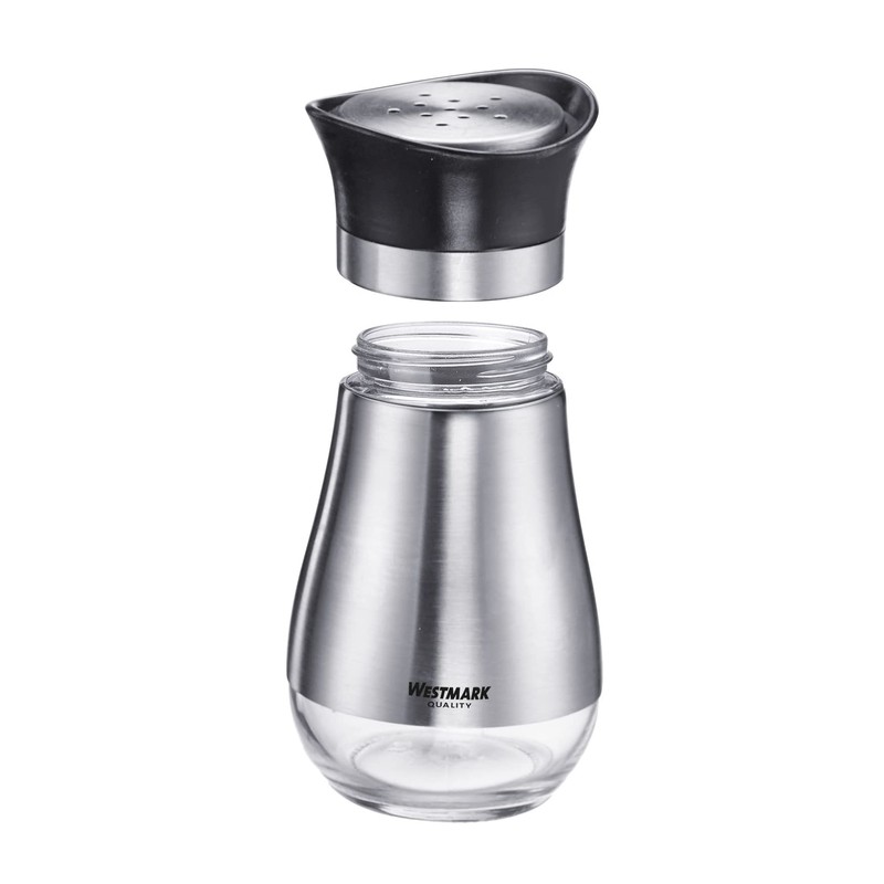 Westmark Pack of 2 Spice Shakers with Bottom Viewing Window,