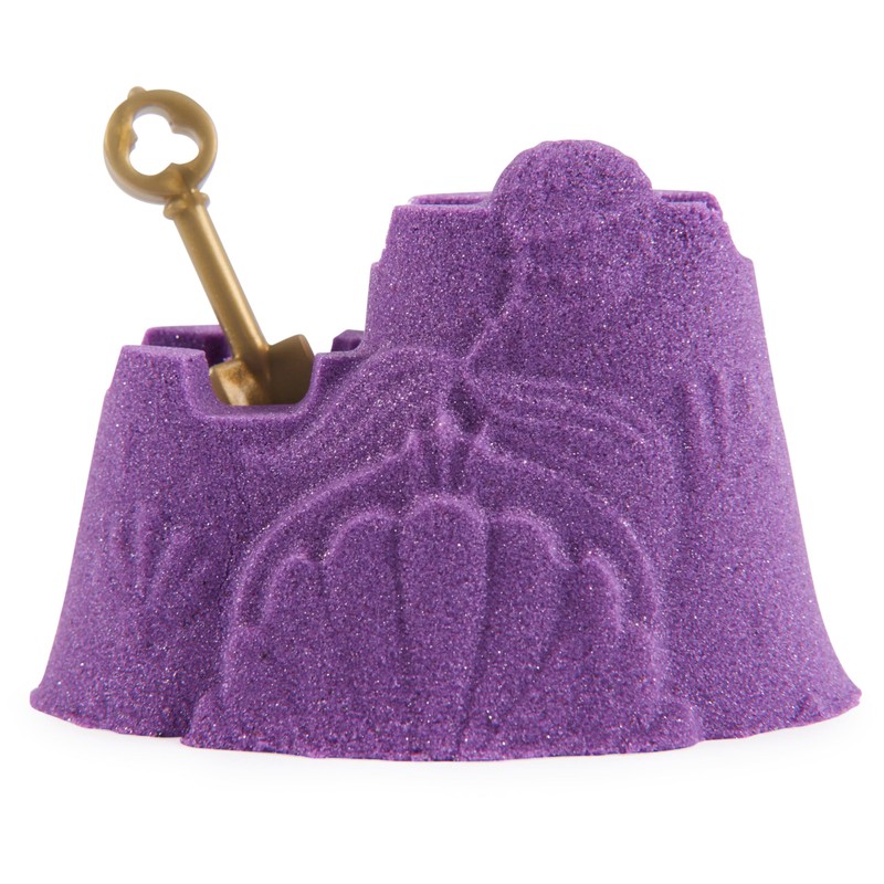Kinetic Sand, Mini Castello Sirenetta, 170 g di Sabbia Shimmer,