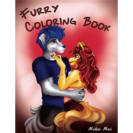 Furry Coloring Book: Coloring Book of Furries for Adults & Children