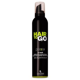 Lendan - Curly Hair Mousse - Hair To Go U Rock - 300 ml - Flexible Hold with Memory Effect - Long-Lasting - Anti-Frizz Effect - with Heat Protector for Hair