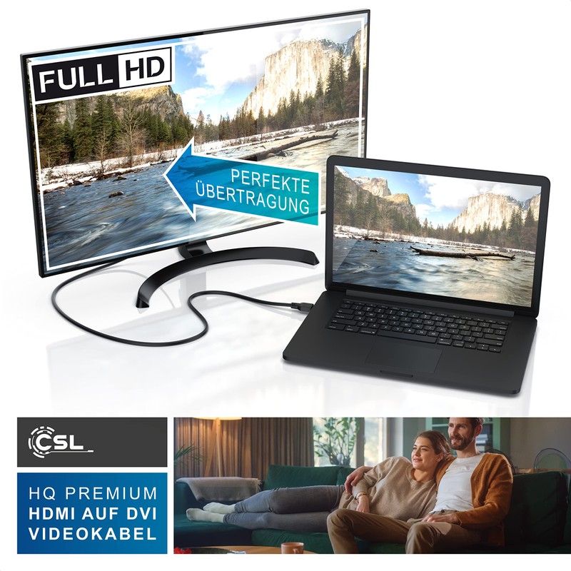 CSL – HDMI to DVI Cable (GB)