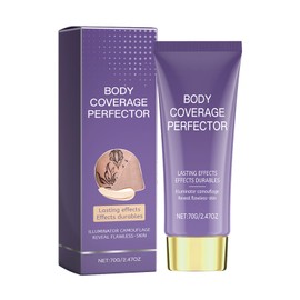 Mnozreo Professioneller Tattoo-Korrektor, Foundation für Beine, wasserdichtes Make-up für die Beine, Foundation zum Abdecken von Tattoos, Korrektor für den Körper, 70 g, 1 Stück