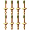 Micro Traders 8 Sets Half Moon Bed Fitting Kit 4