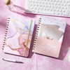A5 Notebook - Artfan Notebook A5 Twin-Wire Binding, Elastic Closure,