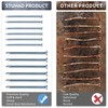 STUHAD STUHAD 400pcs Hardware Nails Assortment Kit, Picture Hanging Nails,