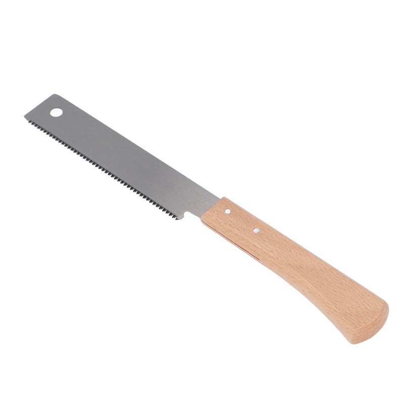 Small Hand Saw SK5 Blade Beech Wood Handle Fine Tooth