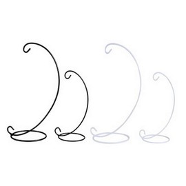 [morningplace] Suncatcher Hanging Stand, Universal, Pedestal, Interior, Display, etc. (Black, Large)