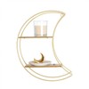 Sass & Belle Celestial Moon Golden Shelf