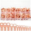 MMOBIEL 170 Pcs Assortment Copper Battery Cable Ends Heavy Duty