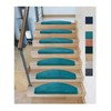 Kettelservice-Metzker Sweet Semicircular Stair Mats in Various Colours Turquoise 1