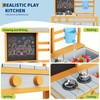 Mud Kitchen for Kids Outdoor Wooden Pretend Play Kitchen Set