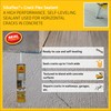 SIKA Sikaflex Crack Flex Sealant, Gray, High-Performance Textured Polyurethane, Self-Leveling,
