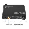 AY107 DAC Converter DigitaltoAnalog Audio Converter RCA 3.5mm Coaxial Optical