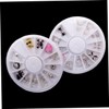 Ipetboom Nail Art Decoration Set 12pcs Alloy Nail Ornament Manicure