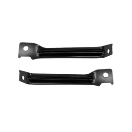 KarParts360 For Chevy Silverado 1500 2022 2023 2024 Bumper Cover Brace Driver And Passenger Side | Pair | Front | CAPA | Steel | ZR2 | Lower Outer for Skid Plate | GM1062140C, GM1063140C
