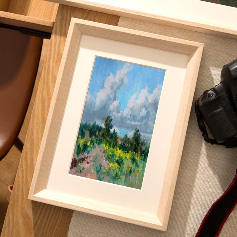 Picture Mounts for Frames 20pcs, 5 Sizes Photo Mounts White