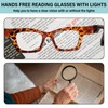 Magnifying Glasses with Light Rechargeable LED Reading Glasses Lighted Magnifying