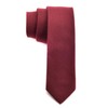 Mens Fantastic Slim Cut Tie in Burgundy Red Designer Neckties for Wedding Party