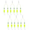 6pcs Double-Hook Reverse Bottom Rig, 2025 Pop Up Boilies Bait