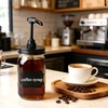 Wide Mouth Mason Jar Pump Dispenser Lid for Syrup Sauce