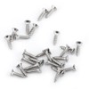 Pack of 200 Wood Screws Set M3 Stainless Steel Phillips