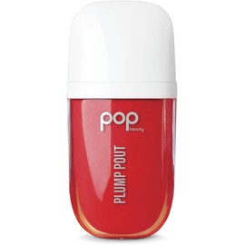 POP Beauty Plump Pout Watermelon Wow - Aceite Labial Voluminizador, Brillo Labial Hidratante, Brillo Labial Nutritivo De Larga Duración, No Pegajoso