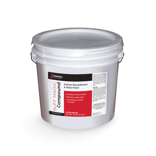 Shurhold Buff Magic, Metal Polishing Compound Made with Jewelers Rouge,