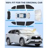 for Toyota Highlander 2020-2025 Car Window Shades, 8pcs Privacy Sun