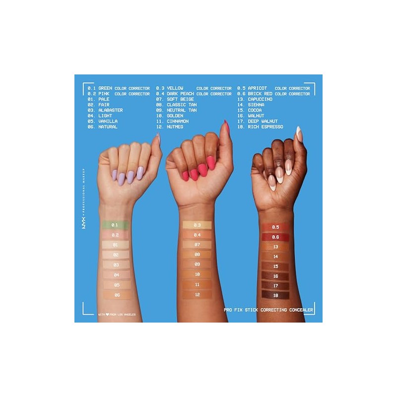 NYX PROFESSIONAL MAKEUP, Pro Fix Stick Correcting Concealer - Sienna