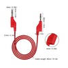 Banana Plug Silicone Test Leads Kit 2000V 20A 18AWG 4mm