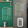 Clear Non-Magnetic Dry Erase Chore Chart - 11.5"x8.5" Behavior Responsibility