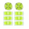 LAIESYA 8Pcs Small Bubble Spirit Level Mini Square Levels Measuring
