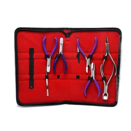 DDP PREMIUM SET OF 9 EYEGLASS OPTICAL ! OPTICIAN TOOLS PLIERS BENT NOSE RIMLESS SET-OPTICAL PLIER KIT