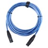 Pronomic Stage XFXM-Blue-5 Microphone Cable XLR Metallic Blue 5 m