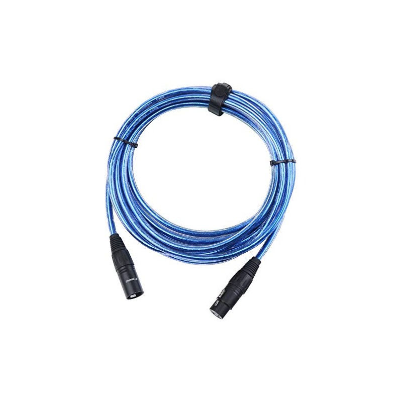 Pronomic Stage XFXM-Blue-5 Microphone Cable XLR Metallic Blue 5 m
