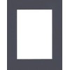 22x28 Navy Blue Picture Mats with White Core Bevel Cut